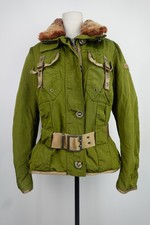 PEUTEREY GIUBBINO PIUMINO DONNA 44 JACKET DOWN WOMAN CON PELLICCIA POLIURETANO