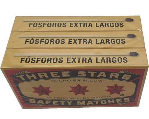 Swedish match three stars - match,