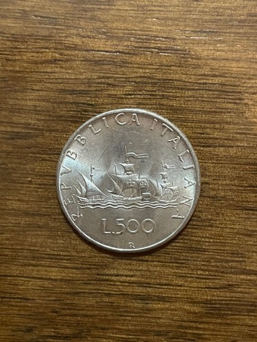 500 lire argento - lire, caravelle