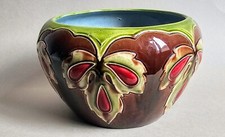 Cachepot in maiolica di