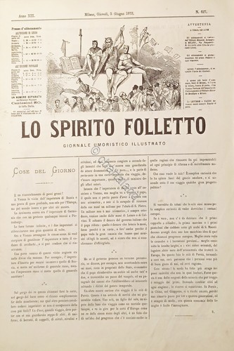 Giornale umoristico illustrato - giornale,