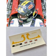 Decals 1.12 1/12 Carlos Pace