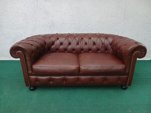 Divano cesterfield pelle - in,