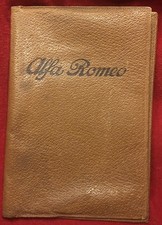 PORTADOCUMENTI PER LIBRETTO ALFA ROMEO - Anni '70/80 - Vintage