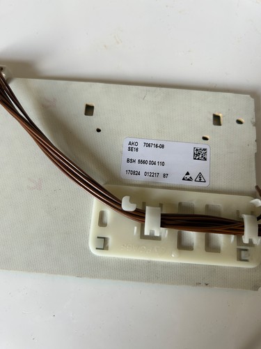 Scheda display lavatrice bosch - scheda,