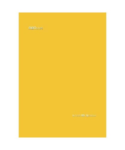 Abnotes lined yellow - abnotes,