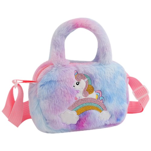 Borsa unicorno peluche - di,