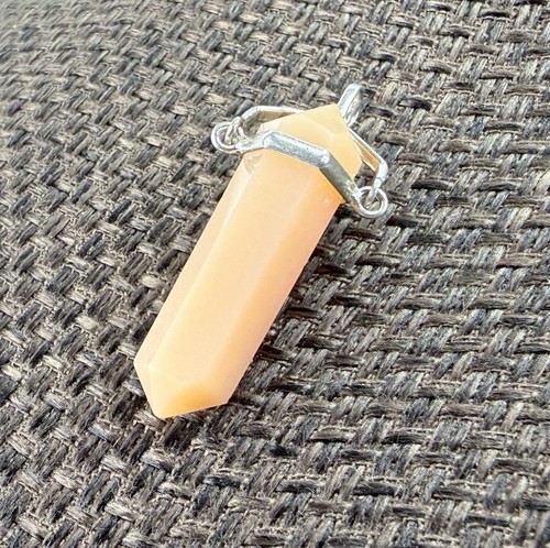 Collana pendente pietra - collana,