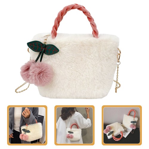 Borsa peluche tote soffice - peluche,