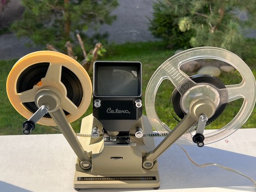 Vintage 8mm movie editor - movie,