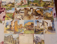 KORES omaggio Cartoline Panorami d'Italia illustrate Aldo Raimondi - a scelta