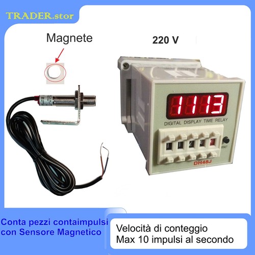 Contapezzi con sensore - con,