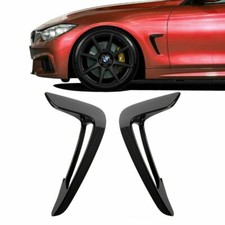 2 grille aile noir brillant