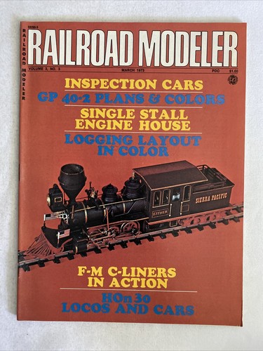 1973 march railroad modeler - 1973,