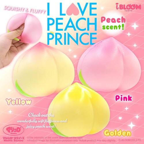 Ibloom squishy love peach - ibloom,