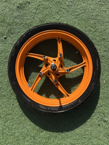 Cerchio anteriore arancione - anteriore,