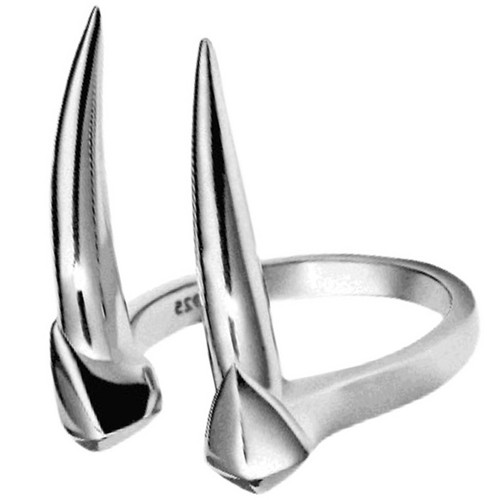 Anello zanne serpente donna - zanne,