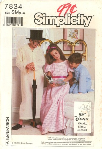 Simplicity 7834 wendy john - simplicity,