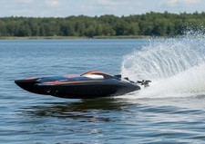 Ghz speedboot super - rc, 2,4