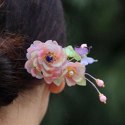 Forcina per capelli vetro - in,