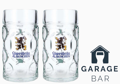 Set lowenbrau beer - of,