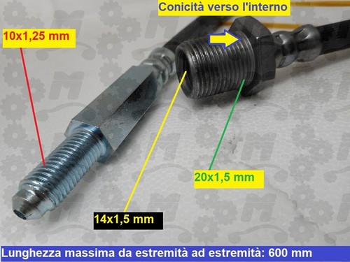 Tubo olio freno - , anteriore