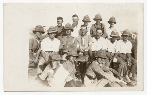 Soldiers pith helmets army - soldiers,, helmets,