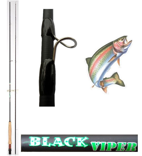 Canna pesca mosca black - ,