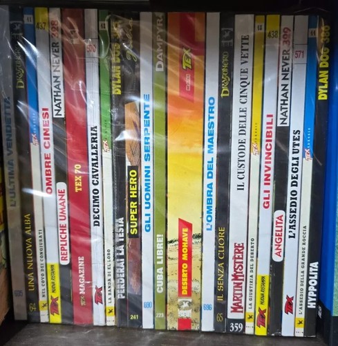 Serie completa bonelli con - completa,