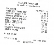 Yamaha P-145 88 Tasti Pianoforte Digitale - Nero - Compresi accessori