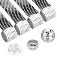 4 Rotoli 6400 Pezzi Adesivi