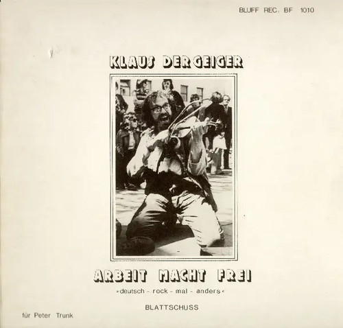 Klaus der geiger - der, arbeit