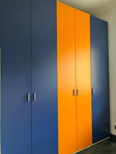 cameretta usata completa di armadi, scrivania, libreria+altro