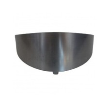 PIAZZETTA deflettore semicerchio braciere acciaio per MP970/MP973 cod.RG07030710
