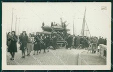 Mantova Città Carro Funebre Foto cartolina MT9800