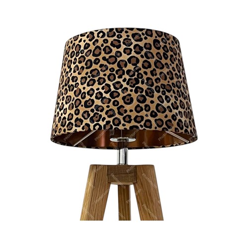 Paralume leopardo conico