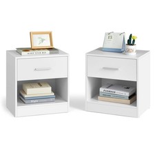 VASAGLE Comodini, Set di 2