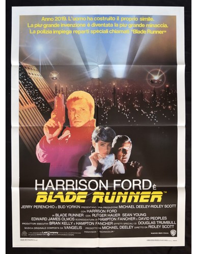 Manifesto blade runner - blade,