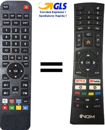 Telecomando gia programmato - telecomando, gia'
