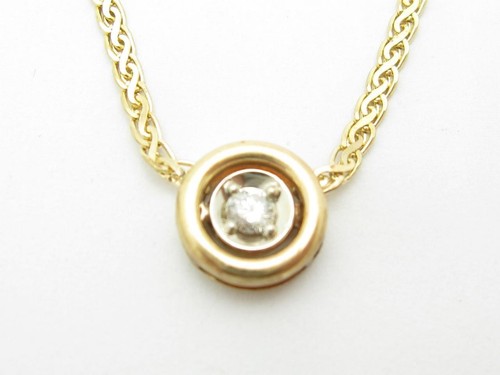 14k oro giallo diamante - 14k, &