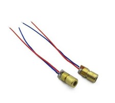 10 pezzi Mini 650nm 6mm 3V 5mW