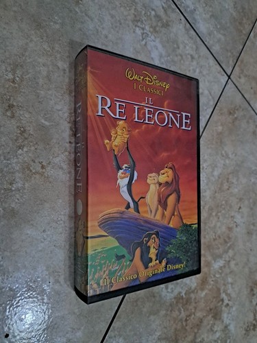 Vhs leone walt disney - vhs,