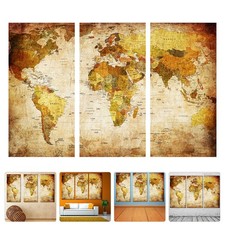 Cartina Mondo Da Muro Quadro