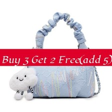 Borsa a tracolla donna in tela