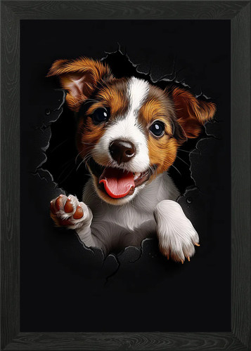 Poster jack russell con - russell,
