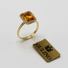 Anello donna in oro giallo 18