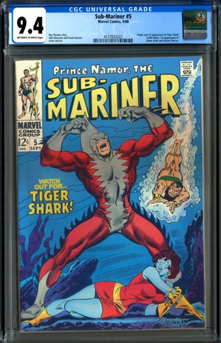 Sub mariner cgc 9 4 - #5, 9.4