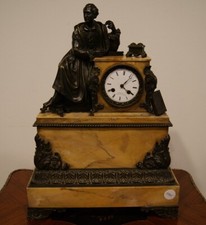 Antico orologio tavolo - antico, da