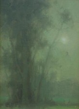 Bellissimo olio su lino "Sogno