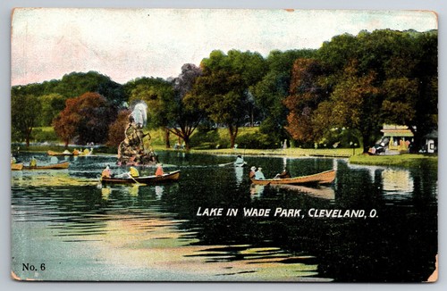 Vintage postcard cleveland - vintage,